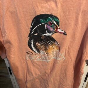 Drake Waterfowl Graphic T-Shirt Size L